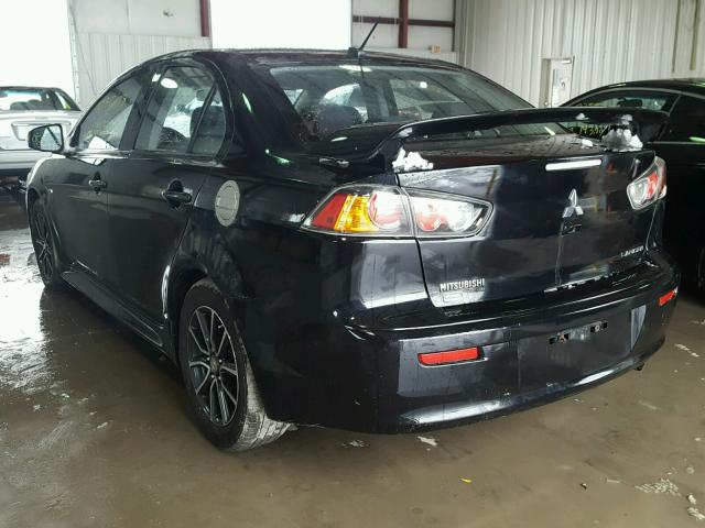 JA32V2FW0FU012697 - 2015 MITSUBISHI LANCER SE BLACK photo 3