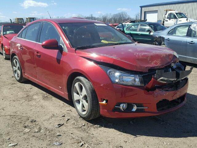 1G1PG5S92B7214476 - 2011 CHEVROLET CRUZE LT RED photo 1