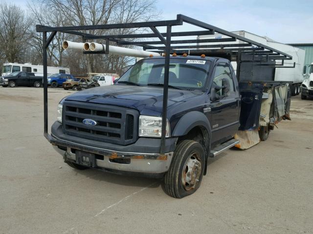 1FDXF46P16ED88226 - 2006 FORD F450 SUPER BLUE photo 2