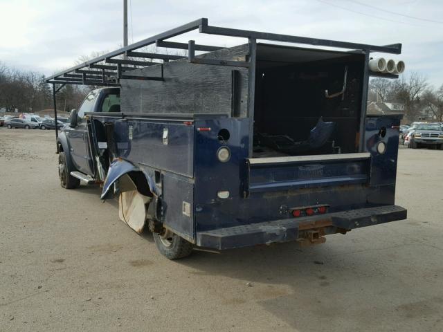 1FDXF46P16ED88226 - 2006 FORD F450 SUPER BLUE photo 3