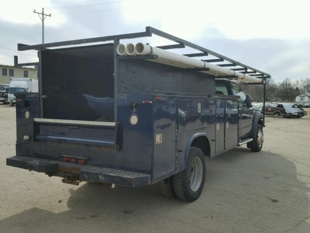 1FDXF46P16ED88226 - 2006 FORD F450 SUPER BLUE photo 4