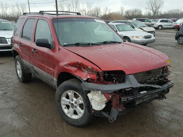 1FMYU03156KA76074 - 2006 FORD ESCAPE XLT RED photo 1