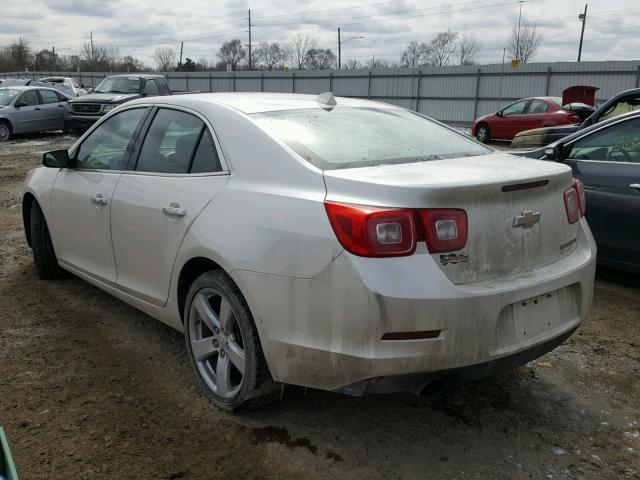 1G11J5SX5DU132123 - 2013 CHEVROLET MALIBU LTZ 奶油色 照片 3