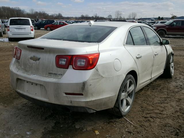 1G11J5SX5DU132123 - 2013 CHEVROLET MALIBU LTZ 奶油色 照片 4