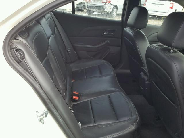 1G11J5SX5DU132123 - 2013 CHEVROLET MALIBU LTZ 奶油色 照片 6