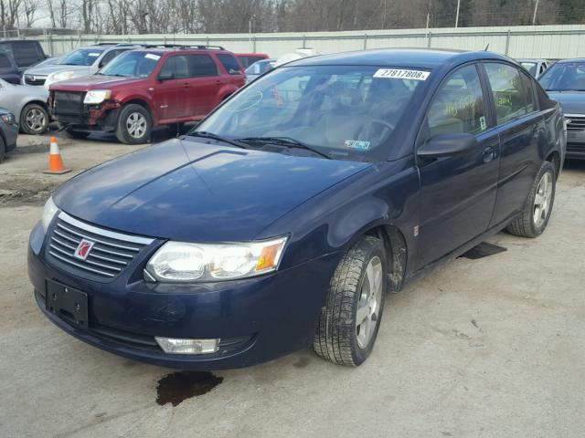 1G8AK55F97Z132165 - 2007 SATURN ION LEVEL BLUE photo 2