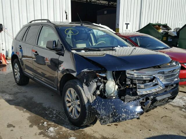 2FMDK48C78BB27318 - 2008 FORD EDGE SEL BLACK photo 1