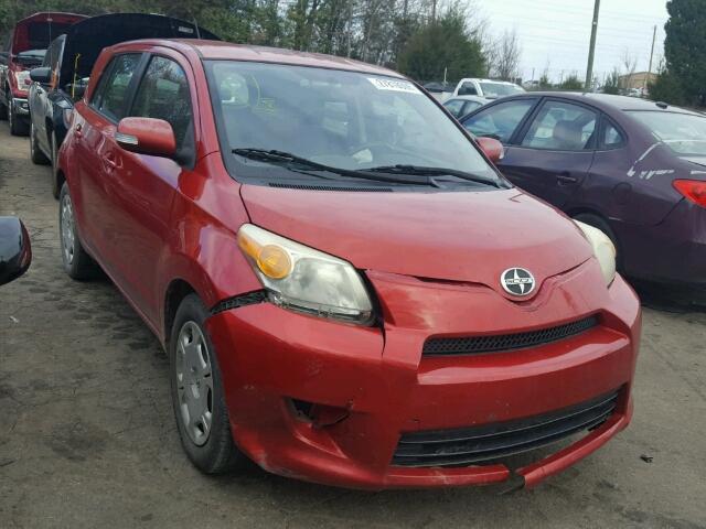 JTKKU10418J017460 - 2008 SCION XD RED photo 1