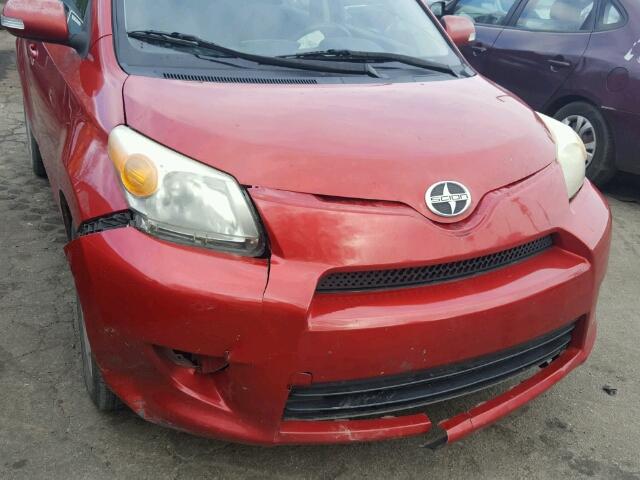 JTKKU10418J017460 - 2008 SCION XD RED photo 9