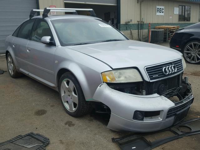 WAUML54B12N055609 - 2002 AUDI A6 4.2 QUA SILVER photo 1