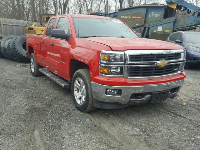 1GCVKREH2EZ202408 - 2014 CHEVROLET SILVERADO RED photo 1