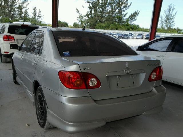 1NXBR32E93Z123300 - 2003 TOYOTA COROLLA CE GRAY photo 3