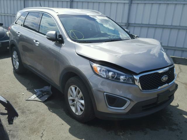 5XYPG4A51HG223472 - 2017 KIA SORENTO LX CHARCOAL photo 1