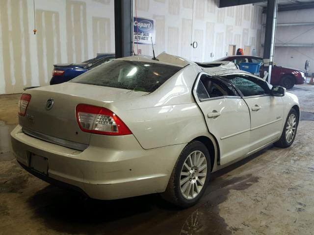 3MEHM08Z78R663635 - 2008 MERCURY MILAN PREM CREAM photo 4