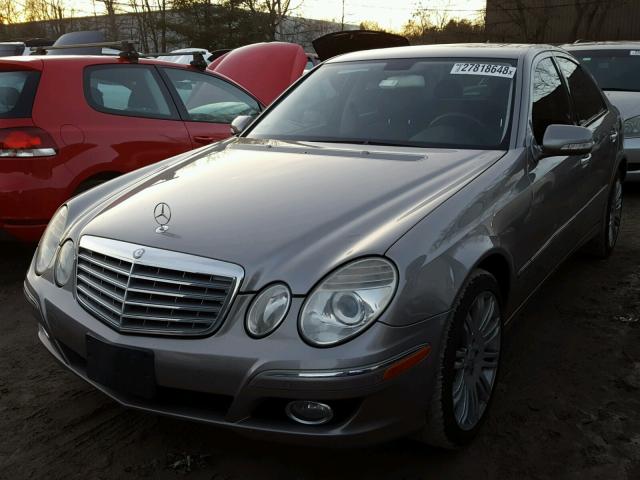 WDBUF87X78B199208 - 2008 MERCEDES-BENZ E 350 4MAT GRAY photo 2