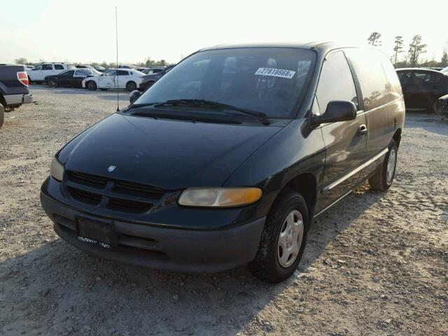 2B4FP25B5WR739601 - 1998 DODGE CARAVAN GREEN photo 2