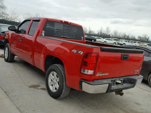 1GTSKVE30AZ207486 - 2010 GMC SIERRA K15 RED photo 3