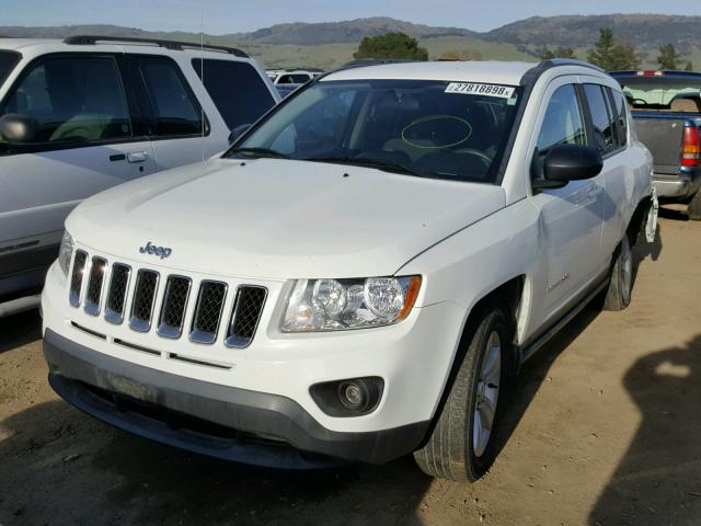 1C4NJCBB9DD238141 - 2013 JEEP COMPASS SP BLACK photo 2