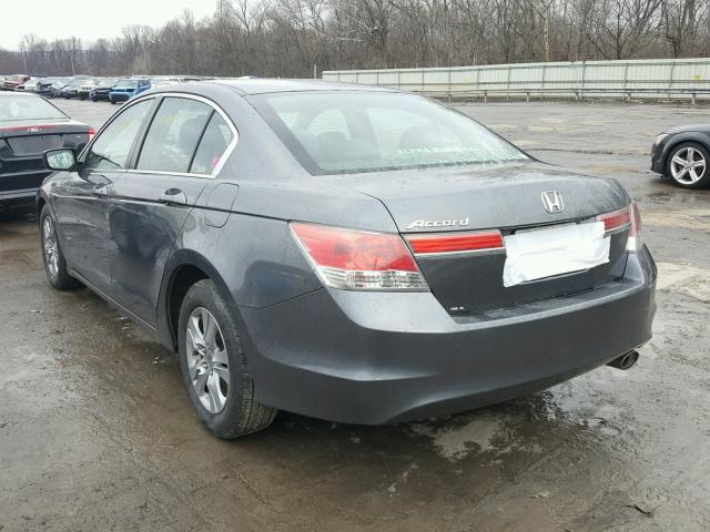 1HGCP2F43CA090694 - 2012 HONDA ACCORD LXP GRAY photo 3