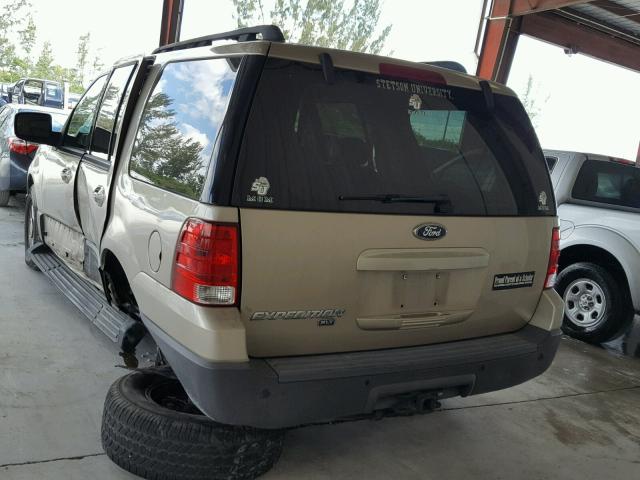 1FMPU15556LA28117 - 2006 FORD EXPEDITION GOLD photo 3