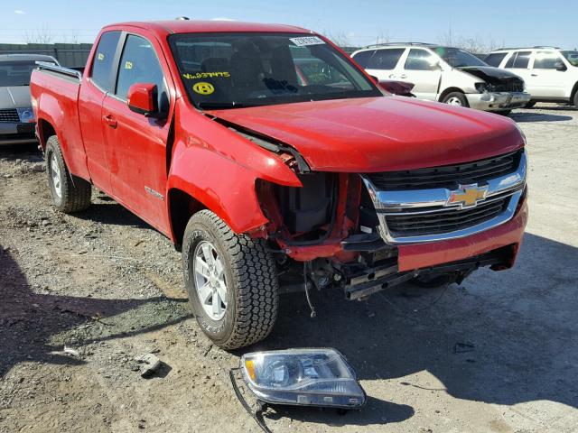 1GCHSBEA2H1237475 - 2017 CHEVROLET COLORADO RED photo 1