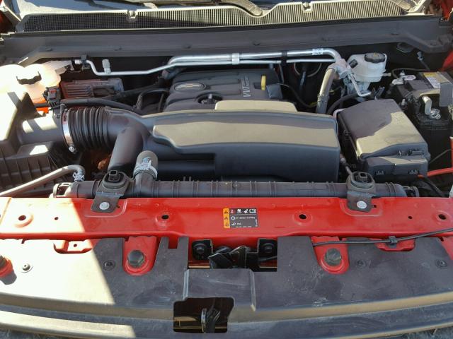 1GCHSBEA2H1237475 - 2017 CHEVROLET COLORADO RED photo 7