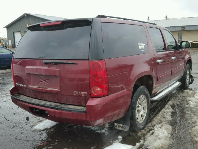 1GKFC16J17J185577 - 2007 GMC YUKON XL C RED photo 4