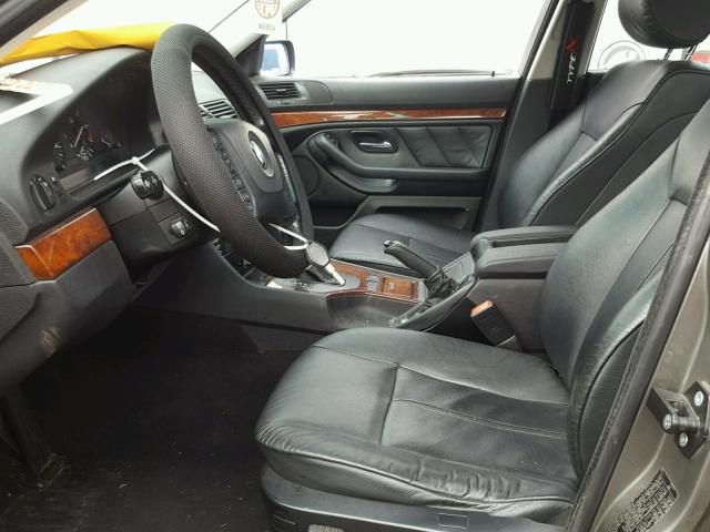 WBADT43413G032981 - 2003 BMW 525 I AUTO GRAY photo 5