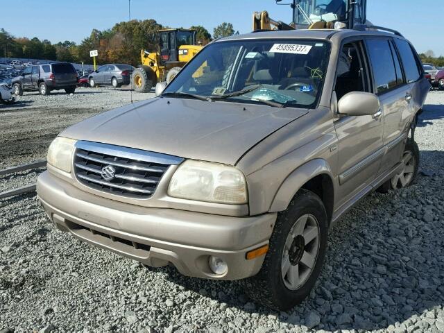 JS3TX92V524123280 - 2002 SUZUKI XL7 PLUS TAN photo 2