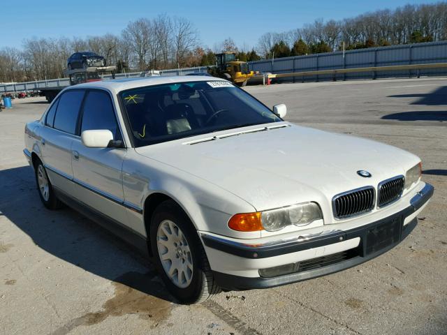 WBAGH8345YDP13420 - 2000 BMW 740 IL WHITE photo 1