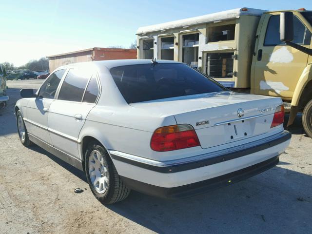 WBAGH8345YDP13420 - 2000 BMW 740 IL WHITE photo 3