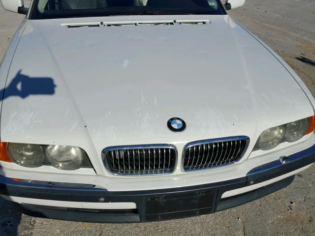 WBAGH8345YDP13420 - 2000 BMW 740 IL WHITE photo 7