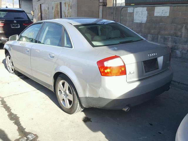 WAUJT68E43A326765 - 2003 AUDI A4 3.0 SILVER photo 3