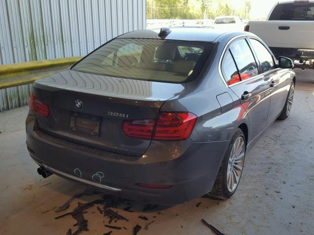 WBA3A5C52CF348041 - 2012 BMW 328 I GRAY photo 4