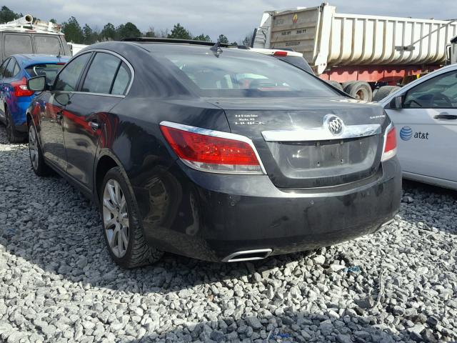1G4GJ5E39CF169720 - 2012 BUICK LACROSSE T BLACK photo 3