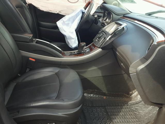 1G4GJ5E39CF169720 - 2012 BUICK LACROSSE T BLACK photo 5