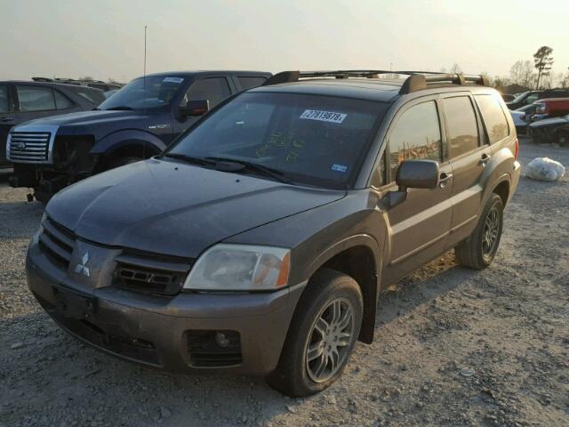 4A4MN41S54E108691 - 2004 MITSUBISHI ENDEAVOR L BROWN photo 2