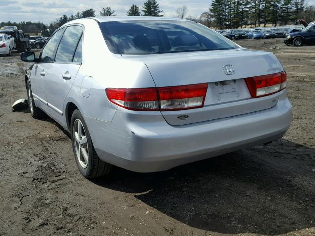 1HGCM56654A137429 - 2004 HONDA ACCORD EX SILVER photo 3