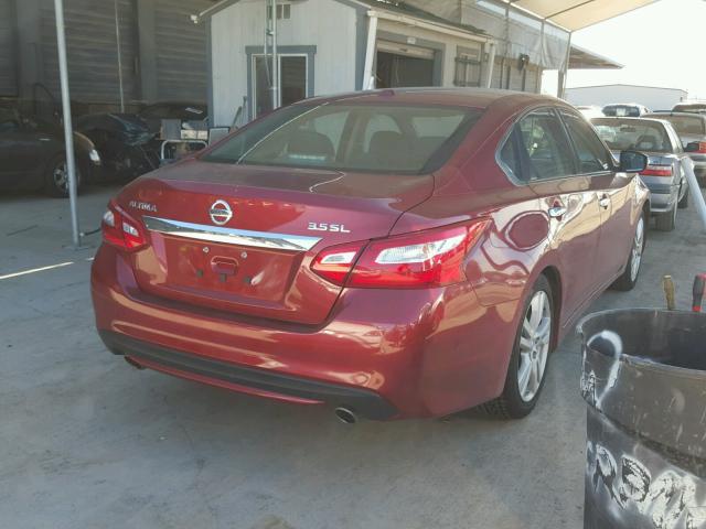 1N4BL3APXGC113479 - 2016 NISSAN ALTIMA 3.5 RED photo 4