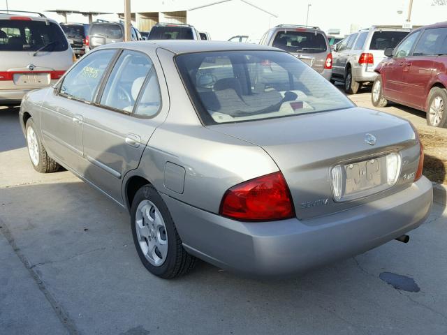 3N1CB51D15L453868 - 2005 NISSAN SENTRA 1.8 BEIGE photo 3