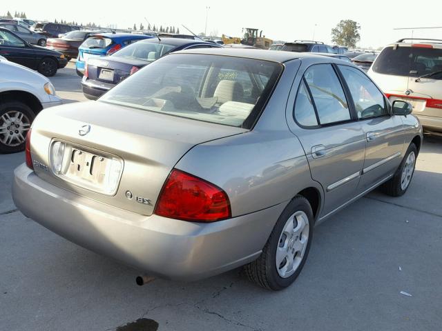 3N1CB51D15L453868 - 2005 NISSAN SENTRA 1.8 BEIGE photo 4