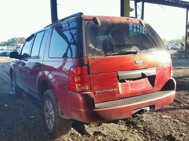 1FMZU62K94ZA65309 - 2004 FORD EXPLORER X RED photo 3