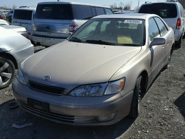 JT8BF22G8V0008284 - 1997 LEXUS ES 300 BEIGE photo 2