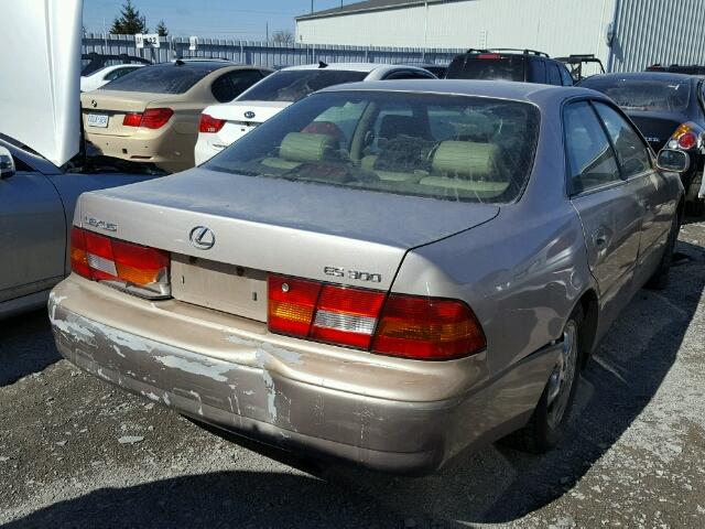 JT8BF22G8V0008284 - 1997 LEXUS ES 300 BEIGE photo 4