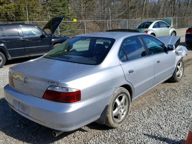 19UUA56682A048321 - 2002 ACURA 3.2TL SILVER photo 4