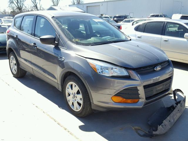 1FMCU0F77EUB63651 - 2014 FORD ESCAPE S CHARCOAL photo 1