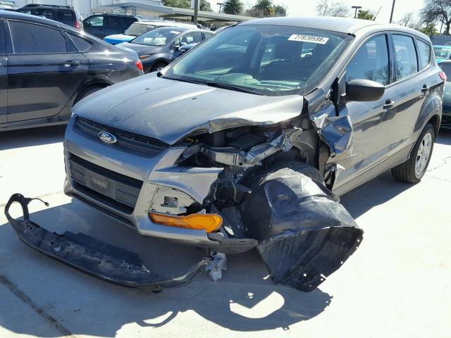 1FMCU0F77EUB63651 - 2014 FORD ESCAPE S CHARCOAL photo 2