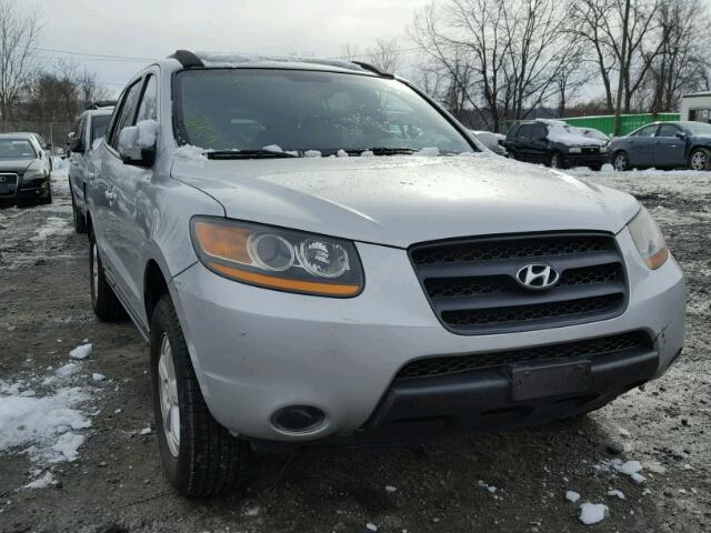 5NMSG13D98H165212 - 2008 HYUNDAI SANTA FE G GRAY photo 1