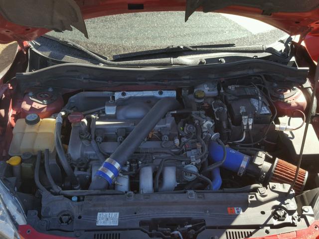 JM1BL1K31B1413782 - 2011 MAZDA SPEED 3 RED photo 7