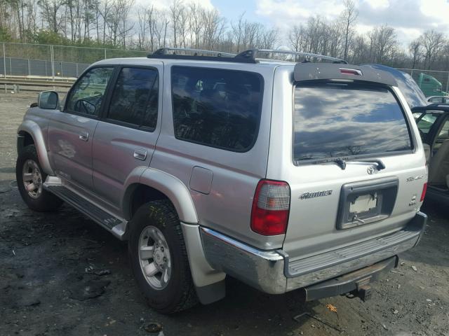 JT3HN86R5Y0314848 - 2000 TOYOTA 4RUNNER SR SILVER photo 3